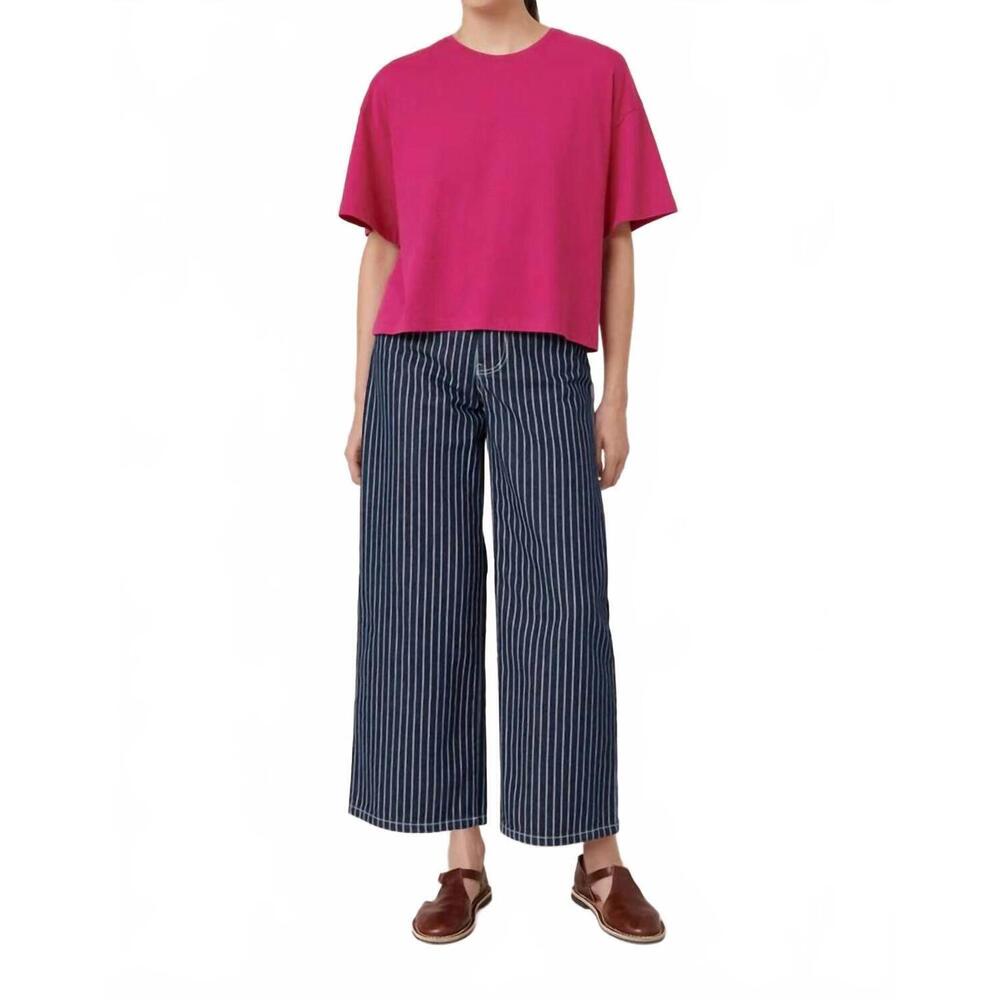 NEW KOWTOW light boxy tee in magenta